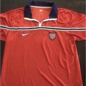 Nike US USMNT 1998 Soccer Jersey Shirt Kit Men’s Size M Red Vintage Rare